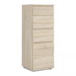 Comodă cu aspect de stejar Tvilum Nova, 40x107 cm