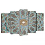 Set 5 tablouri Tablo Center Kaleidoscope