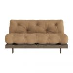 Canapea maro deschis extensibilă 160 cm Roots – Karup Design