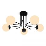 Lustră Squid Lighting Star, înălțime 34 cm, negru