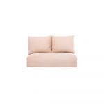 Canapea crem extensibilă 120 cm Taida – Balcab Home