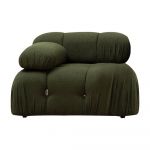 Modul pentru canapea verde închis (partea stângă) Bubble – Artie
