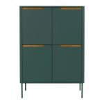 Comodă Tenzo Switch, 90 x 128 cm, verde