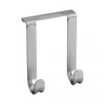 Cuier suspendat pentru ușă cu 2 cârlige Metaltex, lungime 14 cm