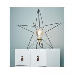 Decorațiune luminoasă Markslöjd Asterix, înălțime 49 cm, negru