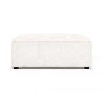 Taburet bej cu tapițerie bouclé Jodie – Micadoni Home