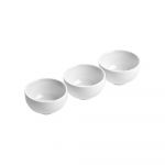 Boluri de servire din porțelan alb 3 buc. ø 8 cm Entree – Premier Housewares