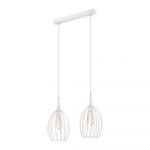 Lustră albă ø 17,5 cm Vincent – LAMKUR