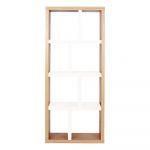 Bibliotecă cu aspect de lemn de stejar 70x159 cm Berlin – TemaHome