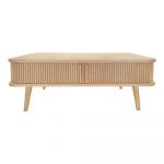 Măsuță de cafea cu aspect de lemn de stejar 58x107.5 cm Rove – Woodman