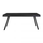 Masă de dining lemn masiv de tec 100x220 cm Suri – White Label