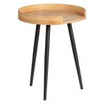 Măsuță auxiliară rotundă din bambus ø 40 cm Loft – Wenko
