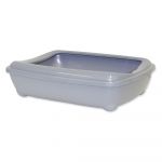 Litieră pentru pisici gri 38x49,5 cm Magic Cat Economy – Plaček Pet Products