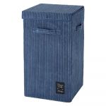 Coș pentru rufe Wenko Cora, negru, 63 l