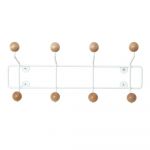 Cuier de perete Leitmotiv Saturnus Wooden Balls