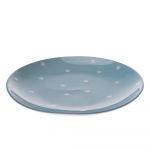 Farfurie ceramică Dakls Dottie, ø 25 cm, albastru deschis