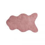 Blană artificială Tiseco Home Studio Rabbit, 60 x 90 cm, roz