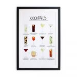 Tablou/poster înrămat Really Nice Things Cocktail, 65 x 45 cm