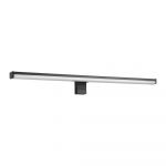 Aplică de perete negru-mat LED (lungime 60 cm) Lino – Trio