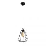Lustră metalică Opviq lights Mando, negru