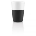 Set 2 căni Eva Solo, 360 ml, alb-negru