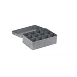 Cutie metalică pentru ceai LABEL51, gri