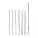 Set 6 paie din sticlă Vialli Design, lungime 15 cm