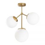Plafonieră de 3 becuri Opviq lights Damar