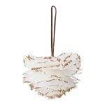 Decorațiune suspendată albă Bloomingville Jaslyn