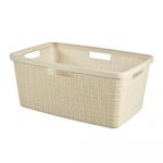 Coș de rufe din plastic 46 l Jute – Curver