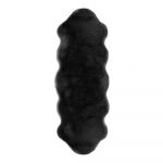 Blană de oaie artificială Tiseco Home Studio Lambskin, 60 x 180 cm, negru
