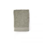 Prosop din bumbac 100 % Zone Classic Eucalyptus, 70 x 140 cm, gri verde