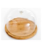 Platou din bambus pentru tort Focus, ø 28 cm