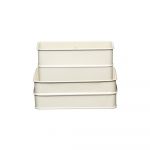 Suport metalic pentru produse de spălat vase Kitchen Craft Living Nostalgia, crem
