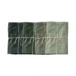 Set 4 șervețele textile Really Nice Things Green Gradient, lățime 40 cm