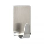 Set 4 cârlige de perete, oțel inoxidabil mat Wenko Square
