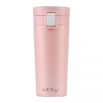 Cană termică Vialli Design Fuori, 400 ml, roz