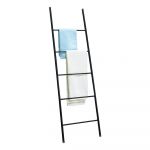Scară auxiliară iDesign Forma, 41,9 x 153,7 cm, negru