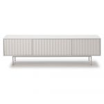 Masă TV albă 180x52 cm Sierra – Teulat