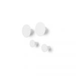 Set 4 cârlige de perete Blomus Ponto, alb