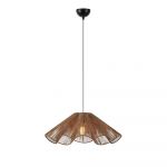 Lustră maro cu abajur din iută ø 60 cm Nami – Markslöjd