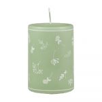Lumânare Unipar Fleur, durată ardere 30 h, verde