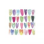 Șervețele din hârtie 20 buc. Rainbow Hearts - IHR