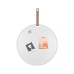 Avizier din metal PT LIVING Perky, ø 50 cm, alb