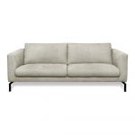 Canapea gri deschis 216 cm Gomero – Scandic