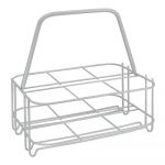 Suport pentru 6 sticle Metaltex, 24 x 33 cm