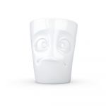 Cană din porțelan cu mâner, neajutorat 58products, alb