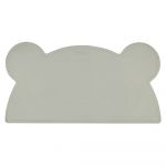Suport din silicon pentru masă Kindsgut Bear, 48 x 25 cm, gri
