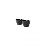 Set 2 căni din fontă Bredemeijer Jang, ⌀ 7,8 cm, negru