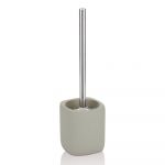 Perie WC gri din ceramică Elegant - Tomasucci